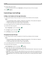 Preview for 87 page of Lexmark CX410 series User Manual