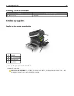 Preview for 214 page of Lexmark CX410 series User Manual