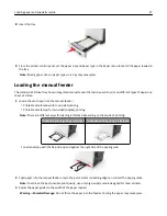 Preview for 47 page of Lexmark CX410de User Manual