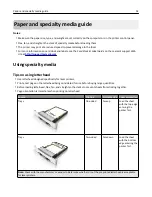 Preview for 54 page of Lexmark CX410de User Manual