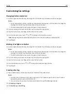 Preview for 110 page of Lexmark CX410de User Manual