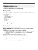 Preview for 211 page of Lexmark CX410de User Manual