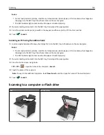 Preview for 119 page of Lexmark CX510 series User Manual