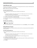 Preview for 206 page of Lexmark CX510 series User Manual