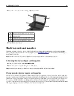 Предварительный просмотр 57 страницы Lexmark CX725 Series User Manual