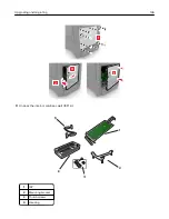 Предварительный просмотр 136 страницы Lexmark CX725 Series User Manual