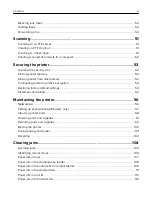 Preview for 4 page of Lexmark CX820 Series User Manual