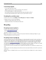 Preview for 102 page of Lexmark CX820 Series User Manual