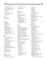 Preview for 196 page of Lexmark CX820 Series User Manual