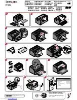 Lexmark E120n Quick Start Manual preview