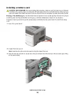 Предварительный просмотр 16 страницы Lexmark E260 Series User Manual