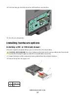 Предварительный просмотр 17 страницы Lexmark E260 Series User Manual