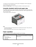 Предварительный просмотр 47 страницы Lexmark E260 Series User Manual