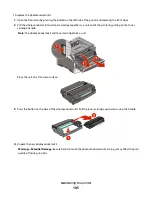 Предварительный просмотр 105 страницы Lexmark E260 Series User Manual