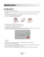 Предварительный просмотр 113 страницы Lexmark E260 Series User Manual