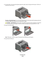 Предварительный просмотр 119 страницы Lexmark E260 Series User Manual