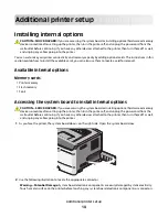 Предварительный просмотр 14 страницы Lexmark E360D 420 User Manual