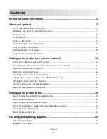 Preview for 3 page of Lexmark GENESIS S815 Quick Reference Manual