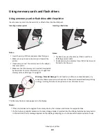 Preview for 22 page of Lexmark GENESIS S815 Quick Reference Manual