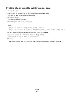 Preview for 56 page of Lexmark GENESIS S815 Quick Reference Manual