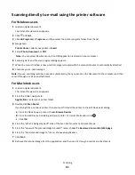 Preview for 61 page of Lexmark GENESIS S815 Quick Reference Manual