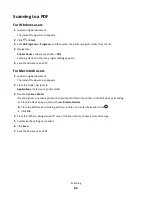 Preview for 62 page of Lexmark GENESIS S815 Quick Reference Manual