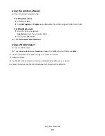 Preview for 72 page of Lexmark GENESIS S815 Quick Reference Manual