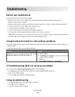 Preview for 73 page of Lexmark GENESIS S815 Quick Reference Manual