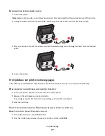 Preview for 77 page of Lexmark GENESIS S815 Quick Reference Manual