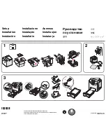 Lexmark InfoPrint 1612 Setup & Installation предпросмотр