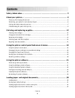 Preview for 2 page of Lexmark Interpret S400 User Manual