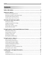 Preview for 2 page of Lexmark Interpret S415 User Manual