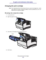 Предварительный просмотр 123 страницы Lexmark Laser Printer User Manual