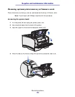 Предварительный просмотр 134 страницы Lexmark Laser Printer User Manual