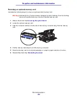 Предварительный просмотр 136 страницы Lexmark Laser Printer User Manual