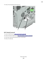 Предварительный просмотр 171 страницы Lexmark M1140 Service Manual