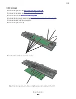 Предварительный просмотр 202 страницы Lexmark M1140 Service Manual