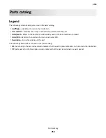 Предварительный просмотр 254 страницы Lexmark M1140 Service Manual