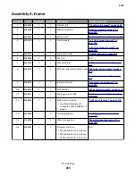 Предварительный просмотр 263 страницы Lexmark M1140 Service Manual