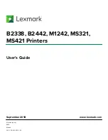 Lexmark M1242 User Manual предпросмотр