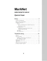 Preview for 3 page of Lexmark MarkNet Pro Quick Start Manual