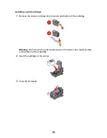 Предварительный просмотр 38 страницы Lexmark Memory Maker 450 Series User Manual