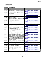 Предварительный просмотр 99 страницы Lexmark MS312 Service Manual