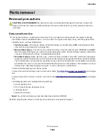 Предварительный просмотр 183 страницы Lexmark MS312 Service Manual