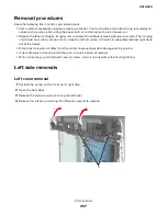 Предварительный просмотр 207 страницы Lexmark MS312 Service Manual