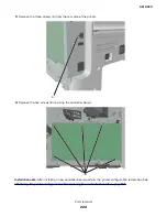 Предварительный просмотр 224 страницы Lexmark MS312 Service Manual