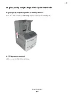 Предварительный просмотр 460 страницы Lexmark MS71x Service Manual