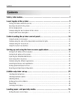 Preview for 2 page of Lexmark MX410 Series User Manual