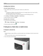 Preview for 73 page of Lexmark MX410 Series User Manual