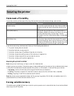 Preview for 204 page of Lexmark MX410 Series User Manual